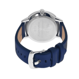  Shop Authentic Armani Exchange Cayde Chronograph Blue Dial Blue Leather Strap Watch for Men - AX2746 - Luxxuri