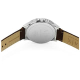  Shop Authentic Armani Exchange Hampton Chronograph Blue Dial Brown Leather Strap Watch For Men - AX2133 - Luxxuri