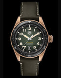  Shop Authentic Tag Heuer Autavia Calibre 5 Automatic Olive Green Dial Green Leather Strap Watch for Men - WBE5190.FC8268 - Luxxuri