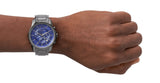  Shop Authentic Armani Exchange Banks Chronograph Blue Dial Grey Steel Strap Watch For Men - AX1731 - Luxxuri