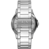  Shop Authentic Armani Exchange Hampton Chronograph Black Dial Silver Steel Strap Watch For Men - AX2179 - Luxxuri