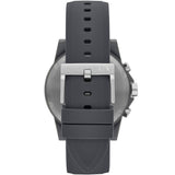  Shop Authentic Armani Exchange Outerbanks Chronograph Grey Dial Grey Silicone Strap Watch For Men - AX7123 - Luxxuri