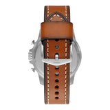  Shop Authentic Fossil Bowman Chronograph Blue Dial Brown Leather Strap Watch for Men - FS5602 - Luxxuri