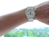  Shop Authentic Calvin Klein High Noon Silver Dial Silver Mesh Bracelet Watch for Men - K8M27126 - Luxxuri