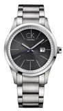  Shop Authentic Calvin Klein Bold Black Dial Silver Steel Strap Watch for Men - K2246107 - Luxxuri