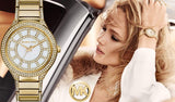  Shop Authentic Michael Kors Kerry Mother of Pearl Dial Gold Steel Strap Watch for Women - MK3312 - Luxxuri