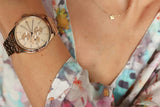  Shop Authentic Tommy Hilfiger Whitney Chronograph Quartz Rose Gold Dial Rose Gold Steel Strap Watch For Women - 1782120 - Luxxuri