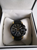  Shop Authentic Gucci G Chrono Black Dial Black Leather Strap Watch For Men - YA101203 - Luxxuri