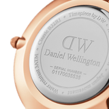  Shop Authentic Daniel Wellington Classic Petite Reading White Dial Black Leather Strap Watch For Women - DW00100229 - Luxxuri