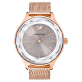  Shop Authentic Swarovski Octea Nova Grey Dial Gold Mesh Bracelet Watch for Women - 5451634 - Luxxuri