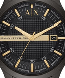  Shop Authentic Armani Exchange Hampton Chronograph Black Dial Black Steel Strap Watch For Men - AX2413 - Luxxuri