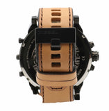  Shop Authentic Diesel Mr. Daddy 2.0 Chronograph Grey Dial Brown Leather Strap Watch For Men - DZ7406 - Luxxuri