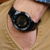  Shop Authentic Mido Commander II Automatic Gradient Black Dial Black Steel Strap Watch For Men - M021.407.33.411.00 - Luxxuri