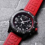  Shop Authentic Breitling Endurance Pro Black Dial Red Rubber Strap Watch for Men - X82310D91B1S1 - Luxxuri