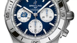  Shop Authentic Breitling Chronomat B01 42 Six Nations Scotland Blue Dial Silver Steel Strap Watch for Men - AB0134A51C1A1 - Luxxuri