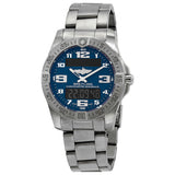  Shop Authentic Breitling Aerospace Evo Blue Dial Silver Steel Strap Watch for Men - E79363101C1E1 - Luxxuri