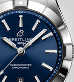  Shop Authentic Breitling Chronomat 32 Blue Dial Silver Steel Strap Watch for Women - A77310101C1A1 - Luxxuri