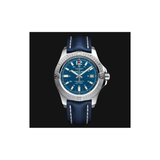  Shop Authentic Breitling Colt 41mm Automatic Blue Dial Blue Leather Strap Watch for Men - A1731311.C934.113X.A18BA.1 - Luxxuri
