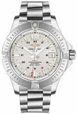  Shop Authentic Breitling Colt Automatic Silver Dial Black Leather Mens Watch - A1738811/G791/173A - Luxxuri