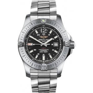  Shop Authentic Breitling Colt Automatic 44mm Black Dial Stainless Steel Mens Watch - A1738811/BD44/173A - Luxxuri