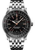  Shop Authentic Breitling Navitimer Automatic 41mm Black Dial Silver Steel Strap Watch for Men - A17326241B1A1 - Luxxuri