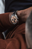  Shop Authentic Breitling Navitimer B01 Chronograph 43 Brown Dial Black Leather Strap Watch for Men - AB0138241K1P1 - Luxxuri