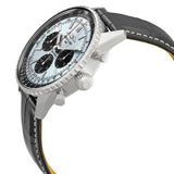  Shop Authentic Breitling Navitimer B01 Chronograph 43 Blue Dial Black Leather Strap Watch for Men - AB0138241C1P1 - Luxxuri