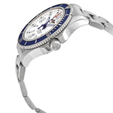  Shop Authentic Breitling Superocean 42mm White Dial Silver Steel Strap Watch for Men - A17366D81A1A1 - Luxxuri
