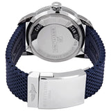  Shop Authentic Breitling Superocean Heritage II B20 44mm Blue Dial Blue Rubber Strap Mens Watch - AB2030161C1S1 - Luxxuri