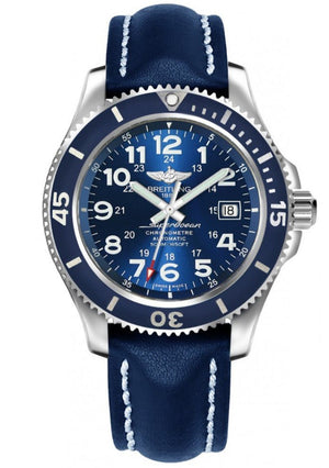  Shop Authentic Breitling Superocean Heritage II 42mm Automatic Mens Chronometer Watch - A17365D1 - Luxxuri