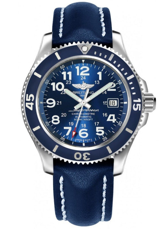  Shop Authentic Breitling Superocean Heritage II 42mm Automatic Mens Chronometer Watch - A17365D1 - Luxxuri