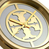 Tory Burch Reva Gold Dial Gold Steel Strap Watch for Women - TBW4025