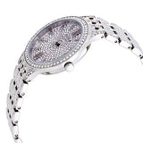  Shop Authentic Bulova Crystal Collection Silver Dial Silver Steel Strap Watch for Women - 96L243 - Luxxuri