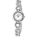  Shop Authentic Bulova Crystals White Dial Silver Steel Strap Watch for Women - 96X114 - Luxxuri