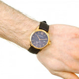  Shop Authentic Burberry The Classic Brown Dial Brown Leather Strap Watch for Men - BU10012 - Luxxuri