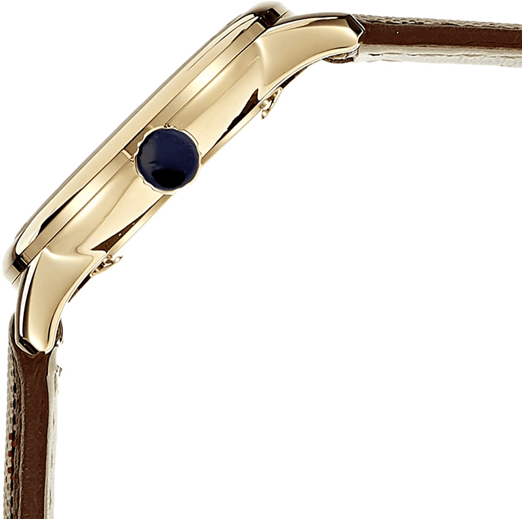  Shop Authentic Burberry The Classic Gold Dial Brown Leather Strap Watch for Women - BU10114 - Luxxuri