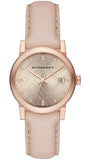  Shop Authentic Burberry The City Diamonds Beige Dial Beige Leather Strap Watch for Women - BU9131 - Luxxuri