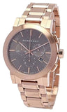  Shop Authentic Burberry The City Grey Dial Rose Gold Steel Strap Watch for Men - BU9353 - Luxxuri