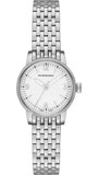  Shop Authentic Burberry Utilitarian White Dial Silver Steel Strap Watch for Women - BU7856 - Luxxuri