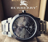  Shop Authentic Burberry The City Black Dial Black Steel Strap Watch for Men - BU9902 - Luxxuri