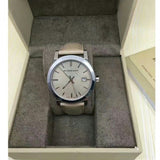  Shop Authentic Burberry The City Beige Dial Beige Leather Strap Watch for Women - BU9107 - Luxxuri