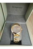  Shop Authentic Burberry The City Gold Dial Gold Steel Strap Watch for Men - BU9038 - Luxxuri