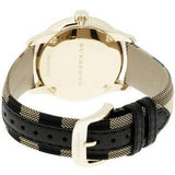  Shop Authentic Burberry The Classic Round Gold Dial Brown Leather Strap Unisex Watch  - BU10001 - Luxxuri