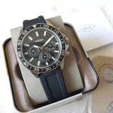  Shop Authentic Fossil Bannon Multifunction Black Dial Black Silicone Strap Watch for Men - BQ2494 - Luxxuri