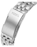  Shop Authentic Fossil FB-01 Chronograph Black Dial Silver Steel Strap Watch for Men - FS5837 - Luxxuri