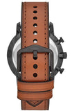  Shop Authentic Fossil Goodwin Luggage Chronograph Black Dial Brown Leather Strap Watch for Men - FS5501 - Luxxuri
