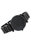  Shop Authentic Fossil Carlie Black Dial Black Steel Strap Watch for Women - ES4488 - Luxxuri