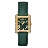  Shop Authentic Michael Kors Emery Quartz Diamonds Green Dial Green Leather Strap Watch For Women - MK4697 - Luxxuri
