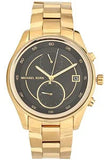  Shop Authentic Michael Kors Blair Quartz Black Dial Gold Steel Strap Watch For Women - MK6497 - Luxxuri