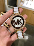  Shop Authentic Michael Kors Parker White Dial Two Tone Steel Strap Watch for Women - MK6365 - Luxxuri